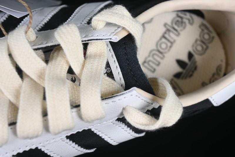 Adidas Samba x Bob Marley Limited Edition Sneakers - Retro Black with Rasta-Inspired Details