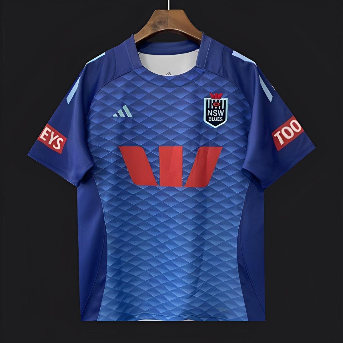 2026 NSW Blues Royal Blue to Sky Blue Gradient with Diamond Pattern Women's Jersey