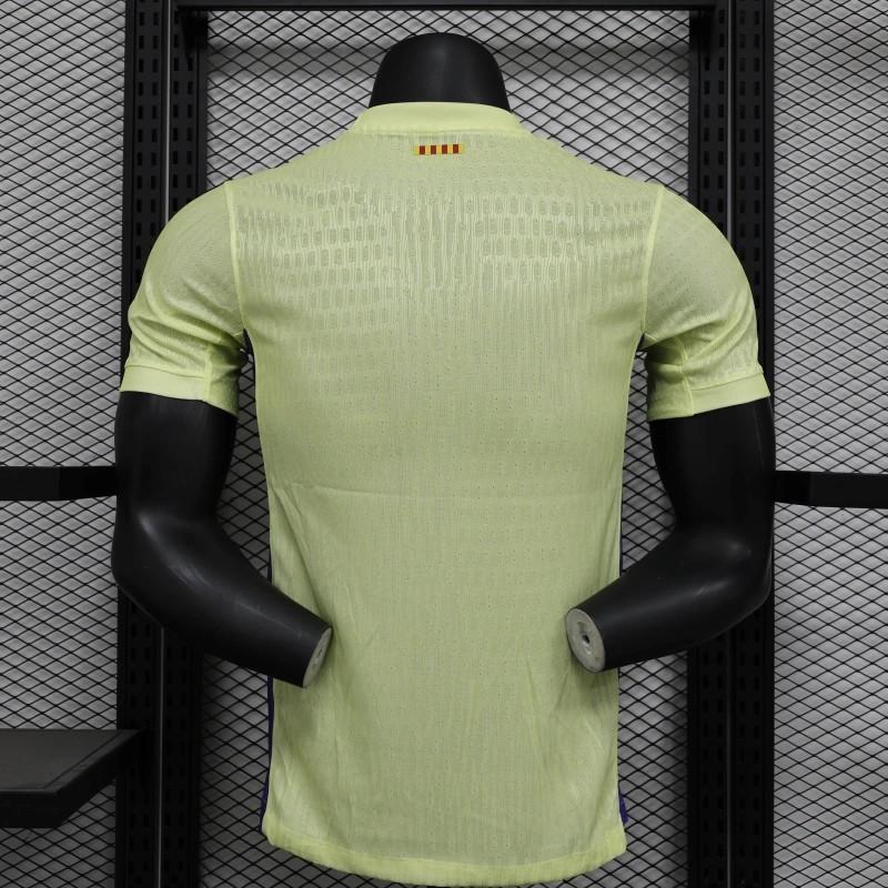 25/26 Player Version Barcelona 125th Anniversary Special Edition Light Green Jersey