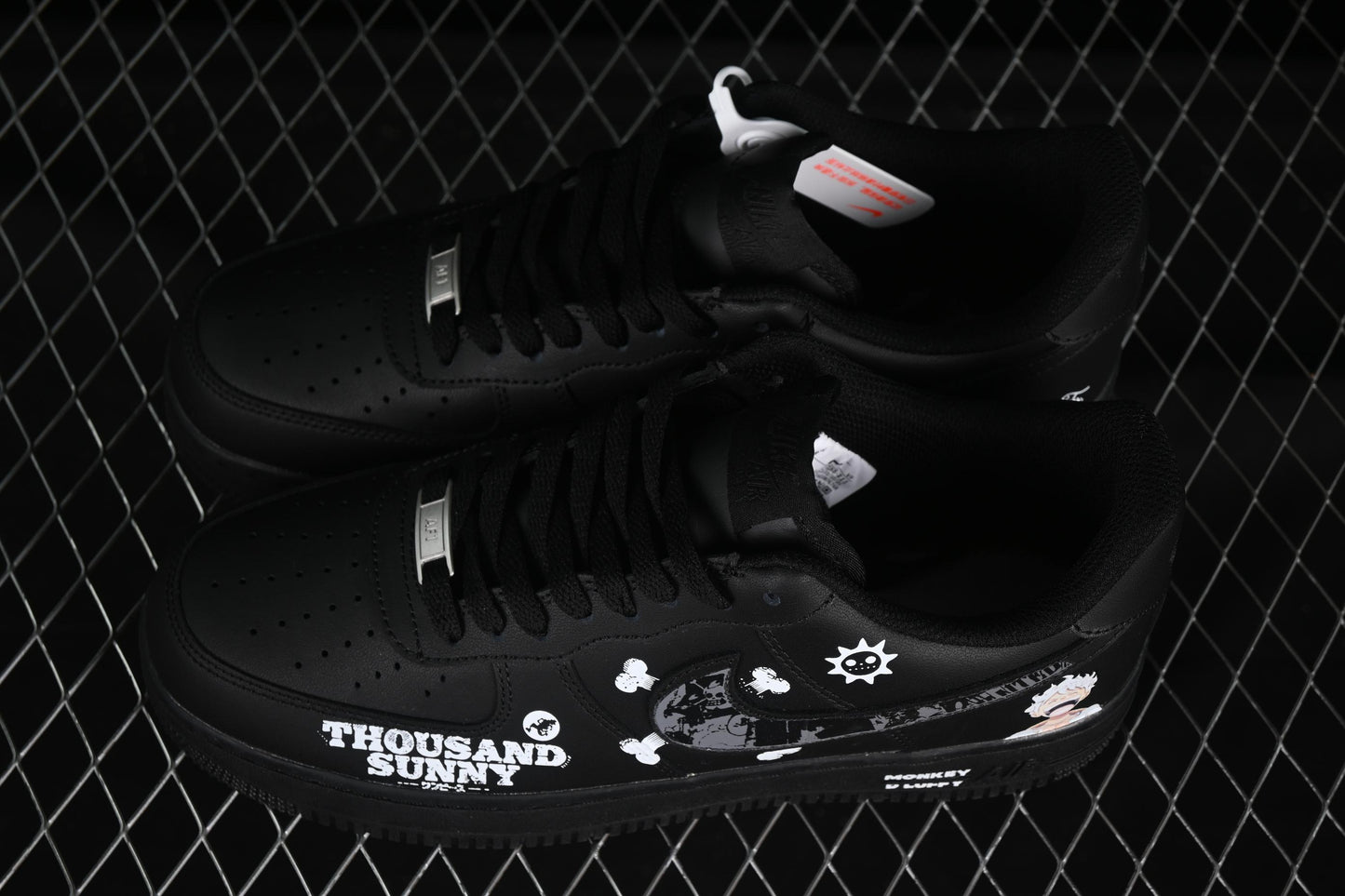 Nike Air Force 1'07 Low "Nica" One Piece Manga Series Gear 5 Nika Casual Sneakers - CW2288-016