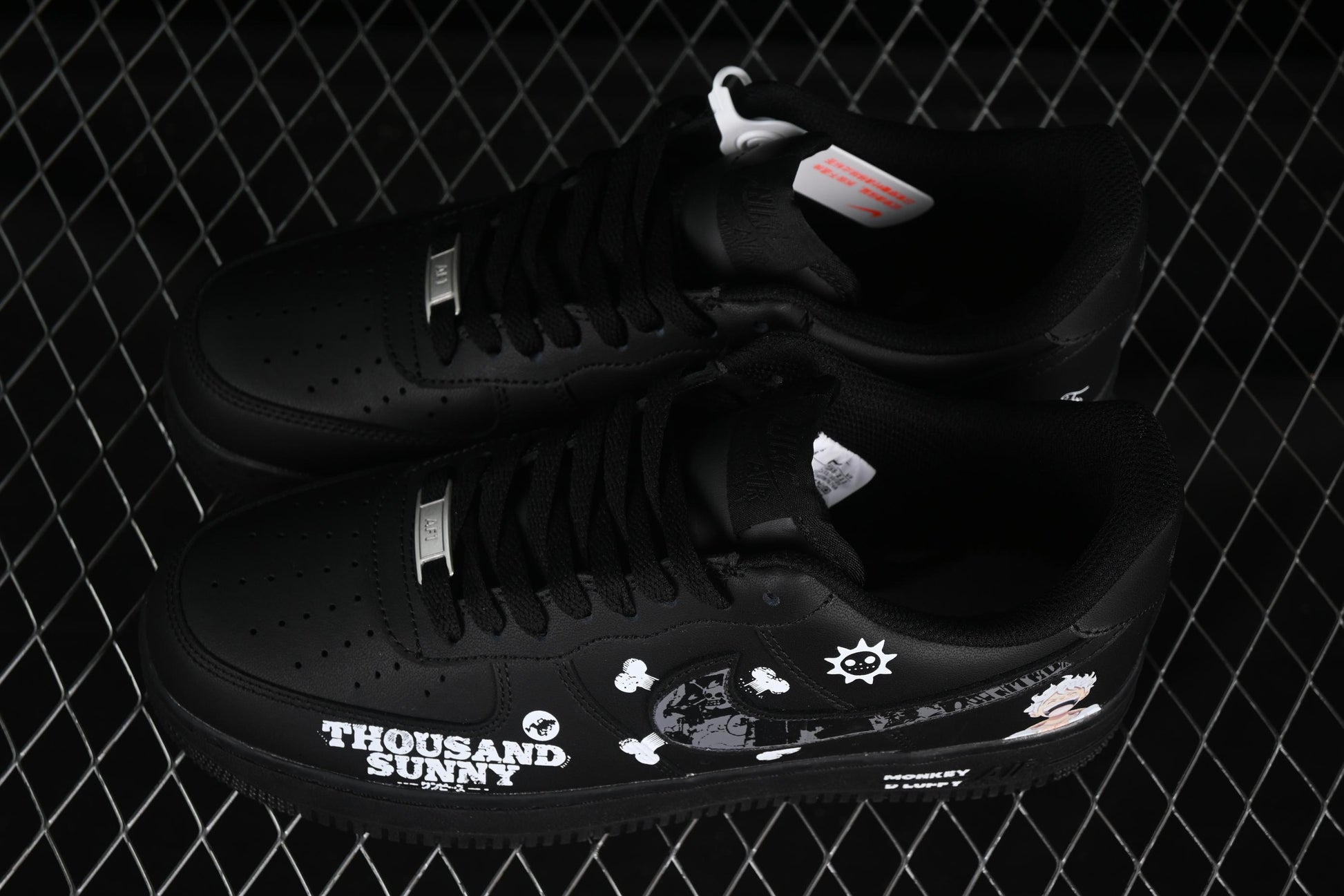 Nike Air Force 1'07 Low "Nica" One Piece Manga Series Gear 5 Nika Casual Sneakers - CW2288-016