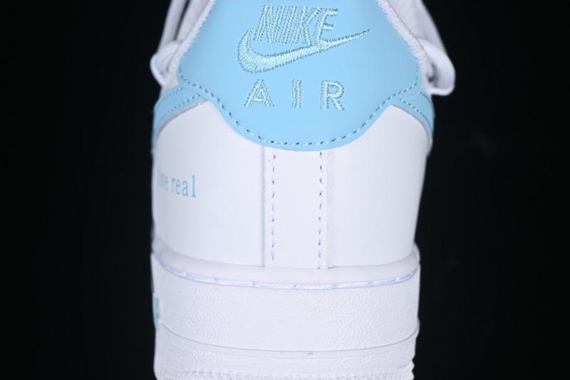 Nike Air Force 1'07 Low Ice Blue Mojito Casual Sneakers - CQ2288-801