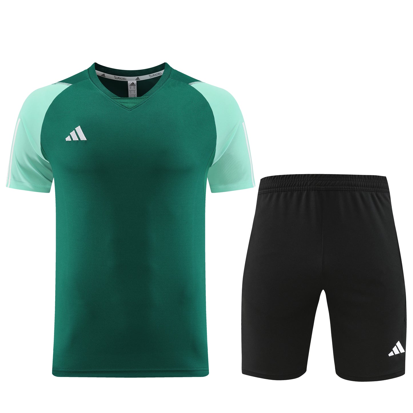 AD03 green shorts suit S-2XL