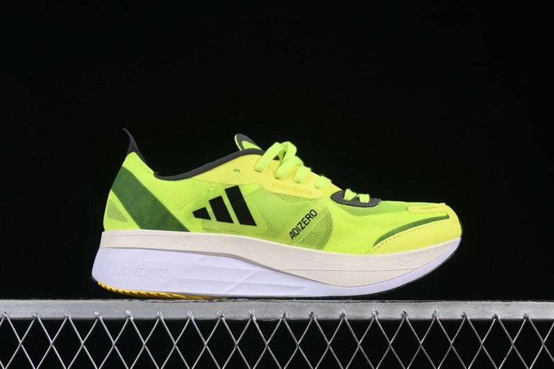Adidas Adizero Lightstrike Pro Running Shoes - Neon Yellow/Black