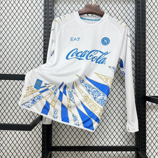 2025/26 Mens Napoli Pre-Match Long Sleeve Jersey