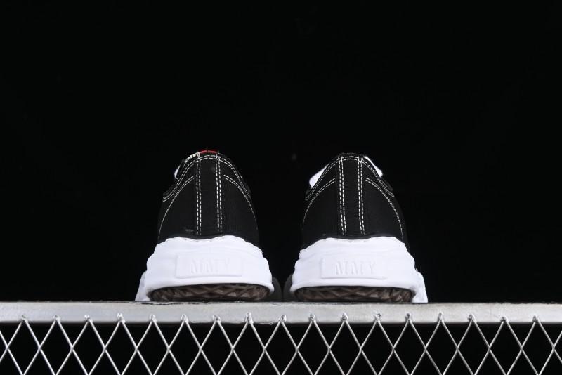 Wayne MMY Original Sole Leather Low Sneaker with Deconstructed Ice Cream Sole - W.E5