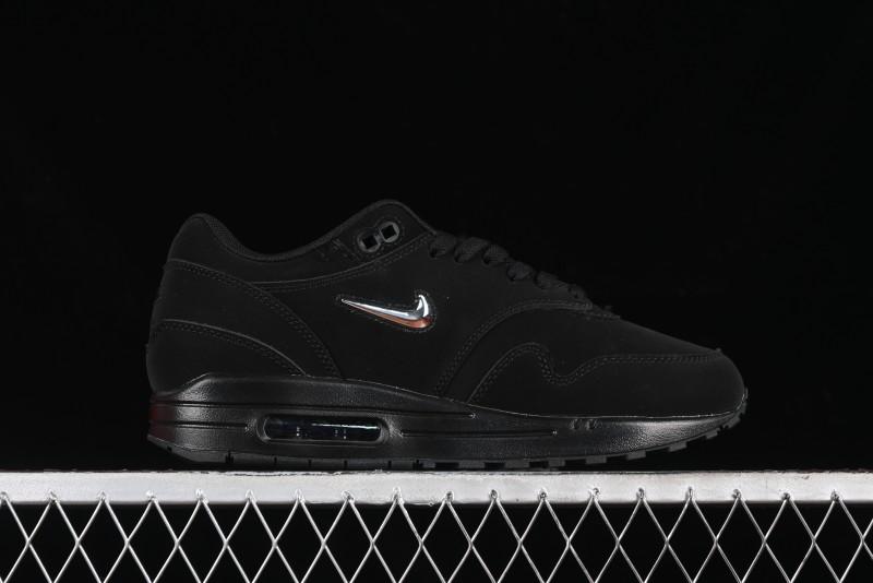 Nike Air Max 1 Retro Running Shoes with Half-Sole Air Cushion - AA0512-001
