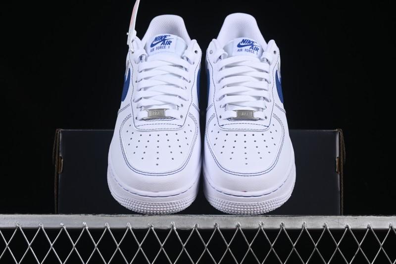 Nike Air Force 1 Low White & Blue – Iconic Leather Sneakers