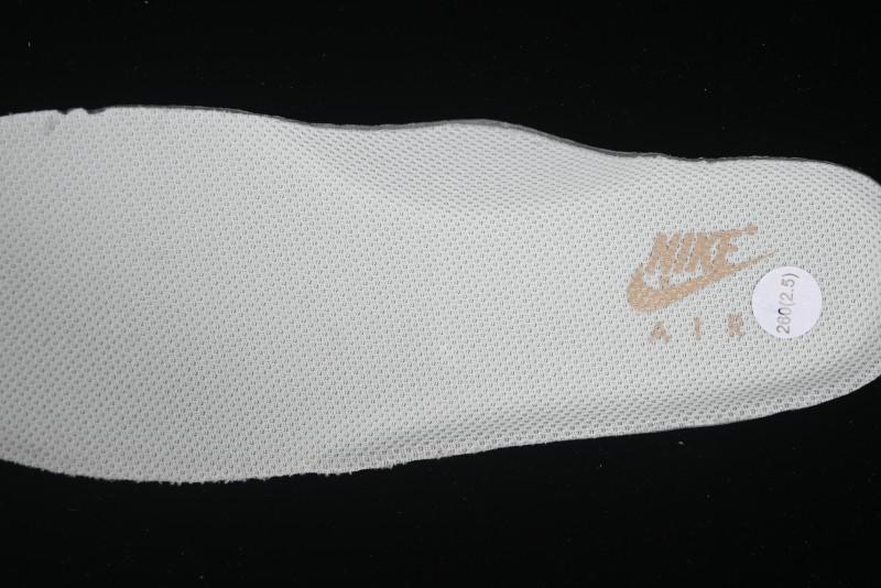 Nike Air Force 1 '07 Low QR Code Metallic Gold Star Sneakers Low-Top Casual Shoes - CU1836-965