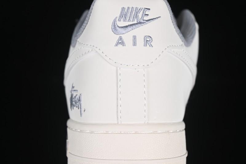 Nike Air Force 1 Low x Stussy "Light Bone and Grey" – Premium Collaboration Sneakers