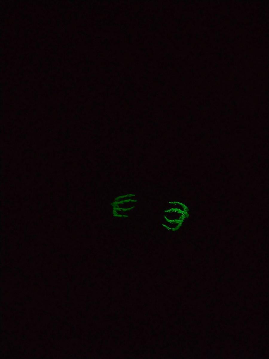25/26 Napoli Black Halloween Hoodie Glow In Dark