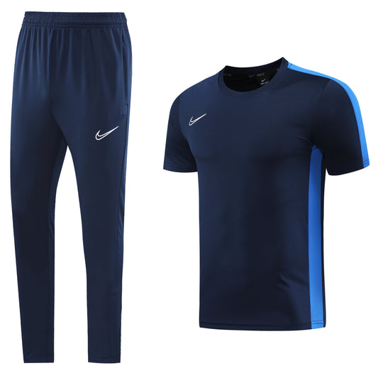 ND02 sapphire blue trousers suit S-2XL