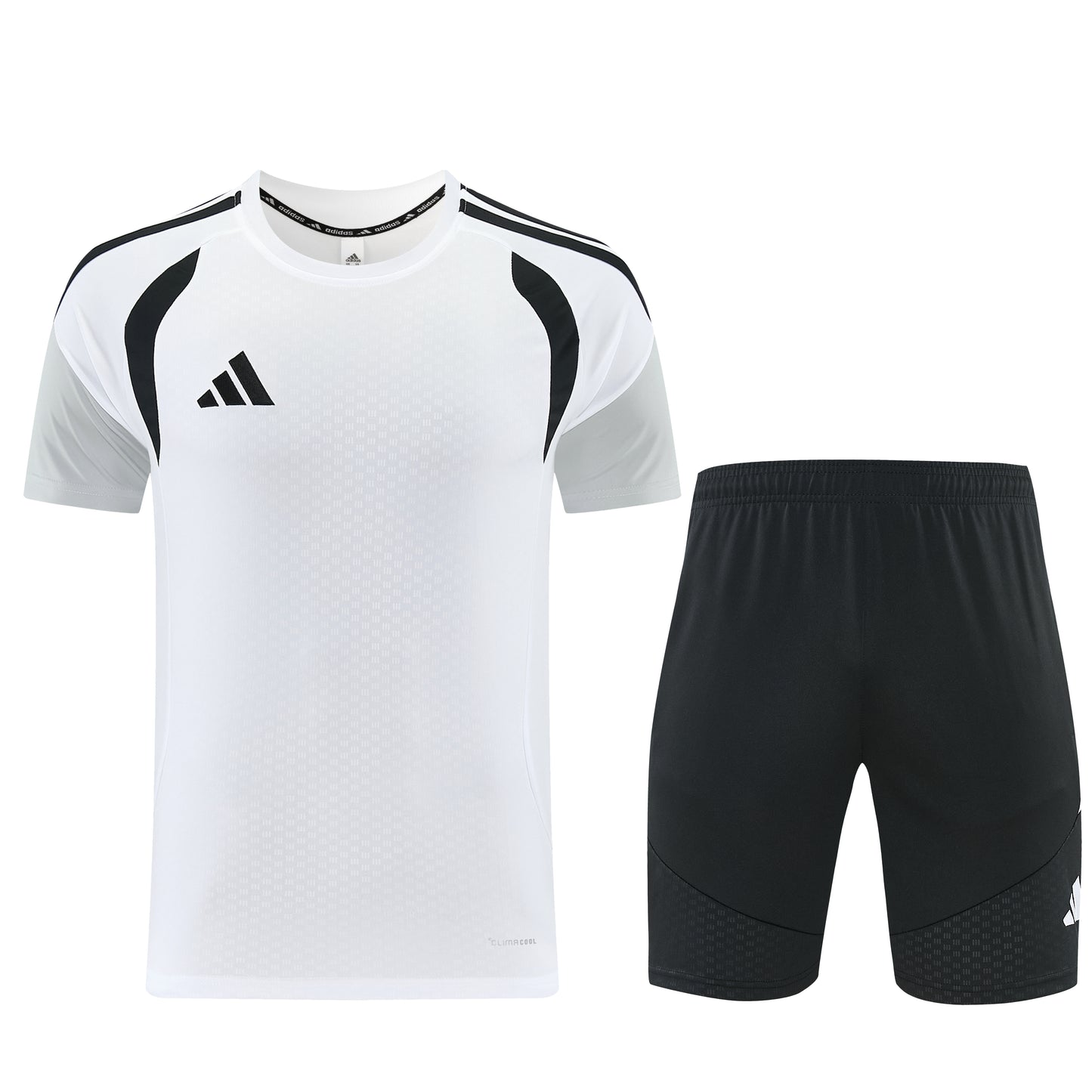 AD12 white short-sleeved suit S-2XL