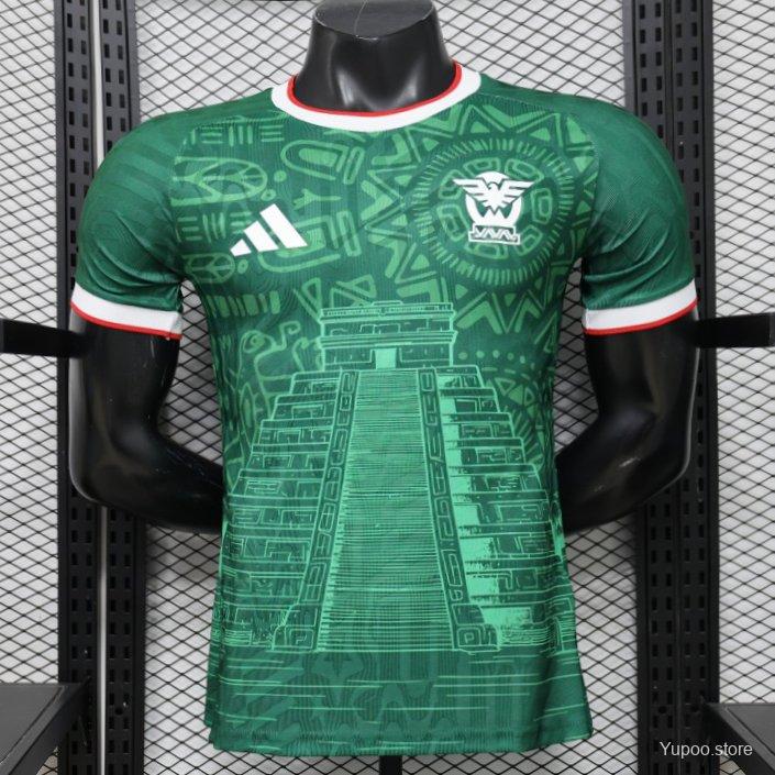 Player Version 2026 Mexico Special Edition Green Jersey