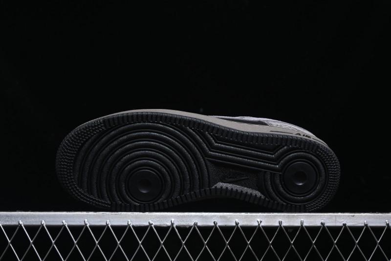 Nike Air Force 1 '07 Low Snake Year Themed Low-Top Casual Sneakers - HF2898-001