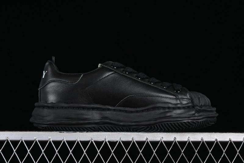 Wayne Original Sole Leather Low Sneaker with Melted Ice Cream Outsole - W.E5