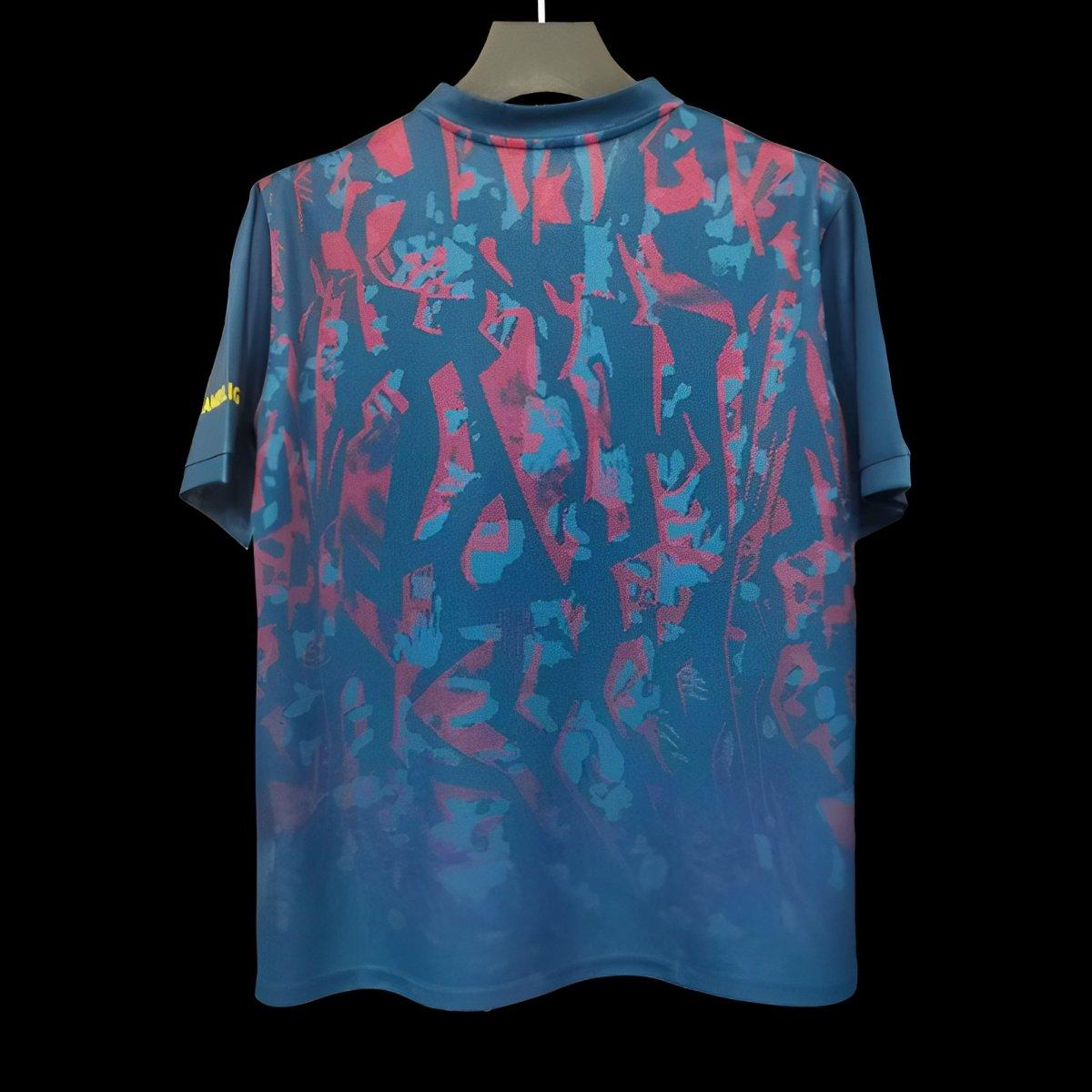 25/26 Barcelona Fourth Jersey Featured "Artistic" Design