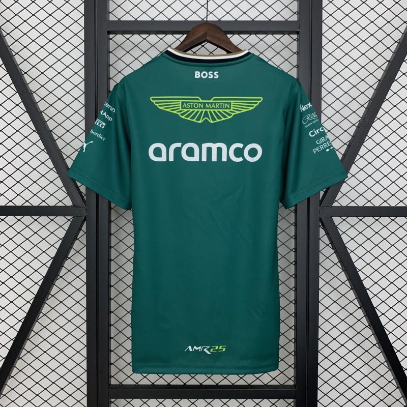 2025 F1 Formula Aston Martin Green T-Shirt