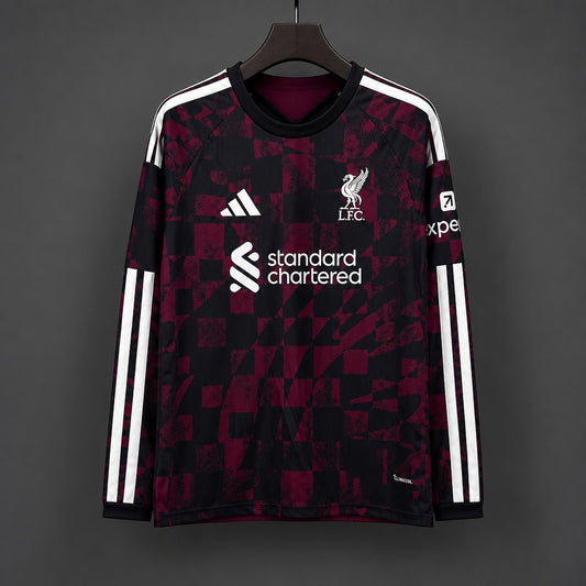 26/27 Liverpool Third Long Sleeve Maroon Jersey