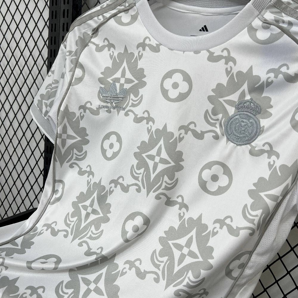 2025/26 Mens Real Madrid Louis Vuitton Joint Edition Jersey