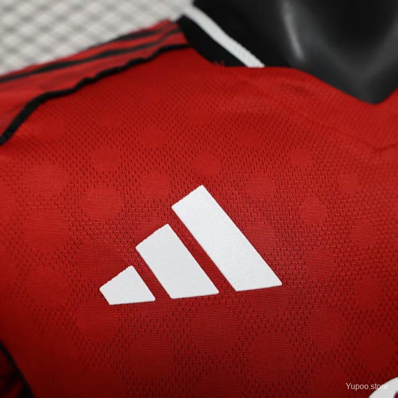 Player Version 25/26 Manchester United Home Jersey