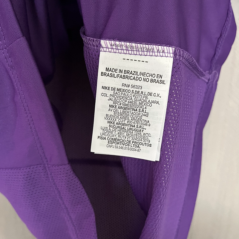 25/26 Corinthians Training Jersey Purple Jersey S-XXXXL