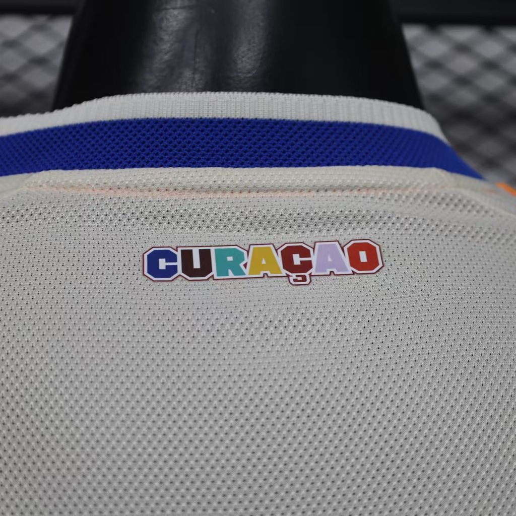 Player Version 2026 Curaçao World Cup Away White Jersey