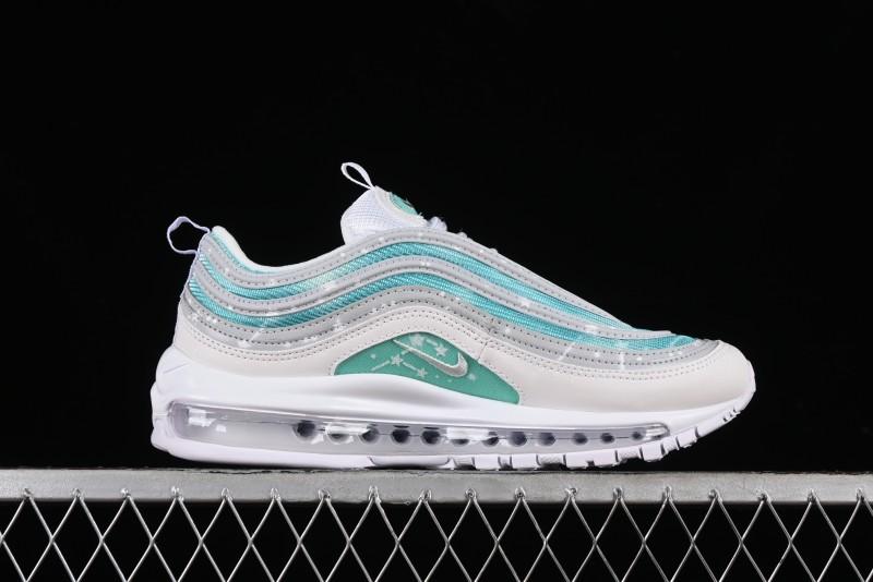 Nike Air Max 97 Custom Full-Sole Air Cushion Retro Bullet Running Shoes - 921826-101