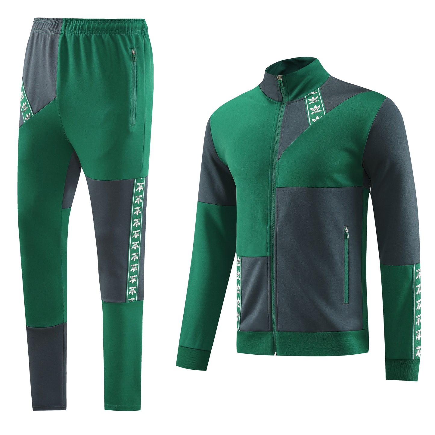 AJ12 green suit S-2XL
