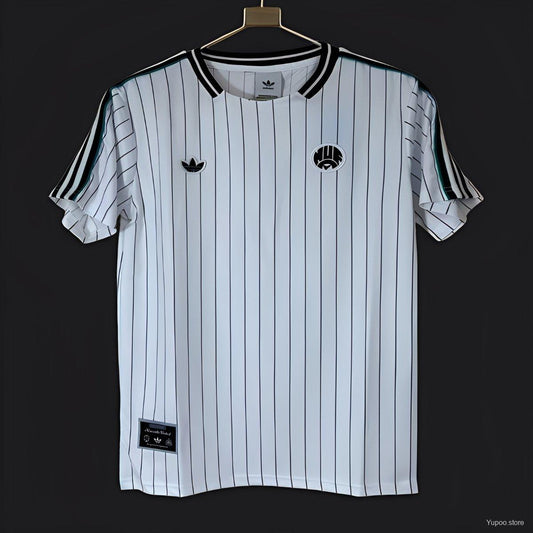 25/26 Newcastle United Adidas Original White Terrace Icons Jersey