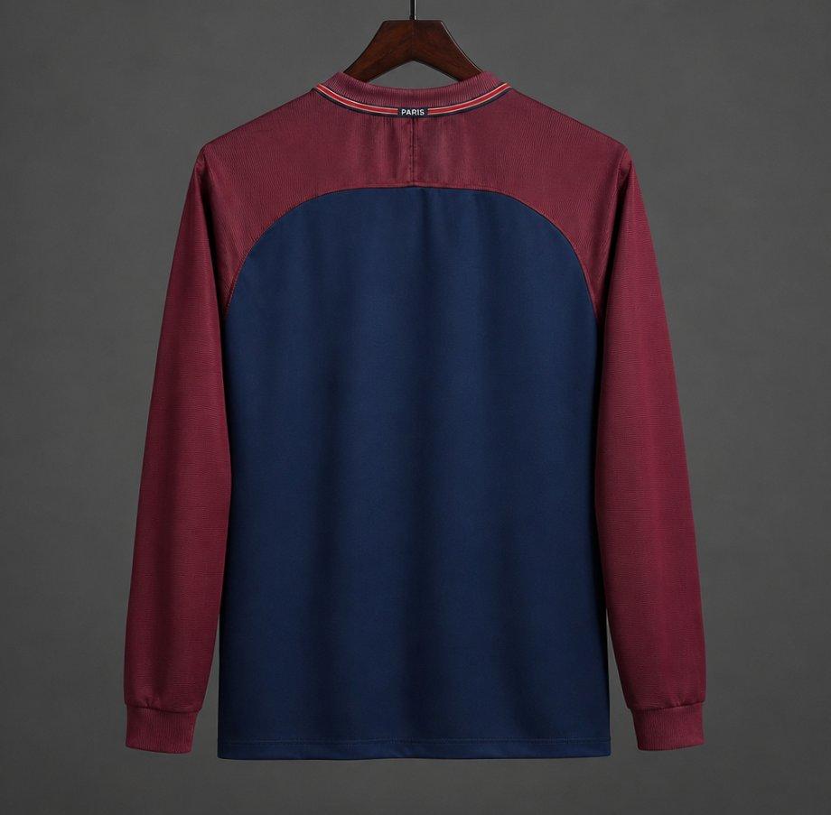 Retro 17/18 PSG Home Long Sleeve Jersey
