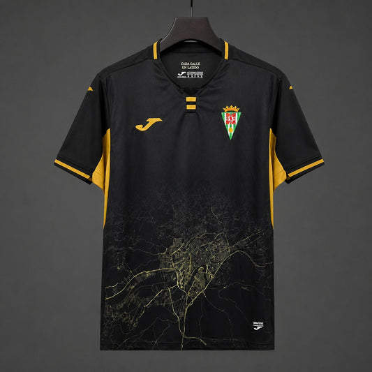 26/27 Cordoba CF Away Black Jersey
