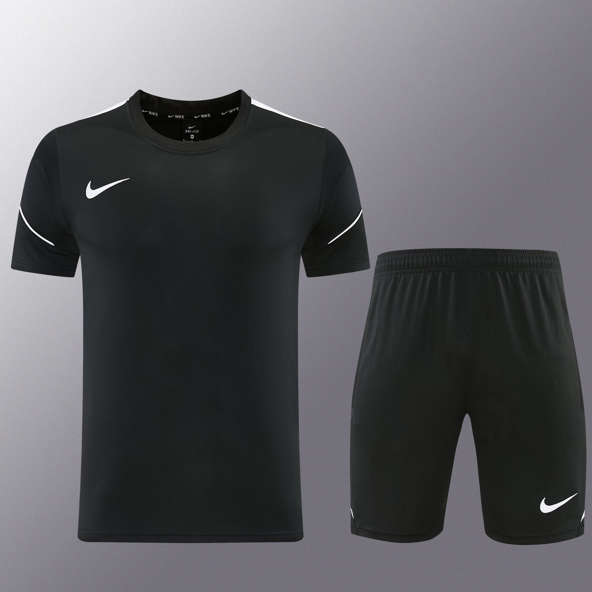 ND10 black shorts suit S-2XL