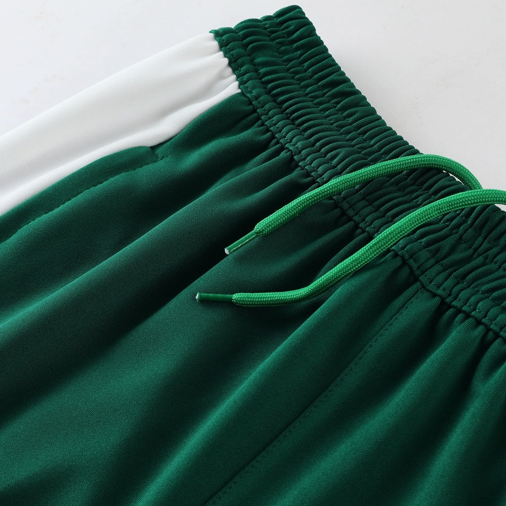 PD01 green shorts suit S-2XL
