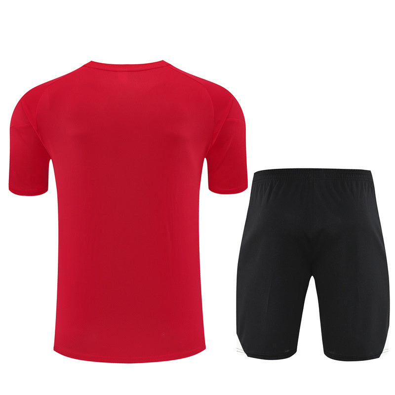 25/26 Liverpool Red Short Sleeve Jersey+Shorts