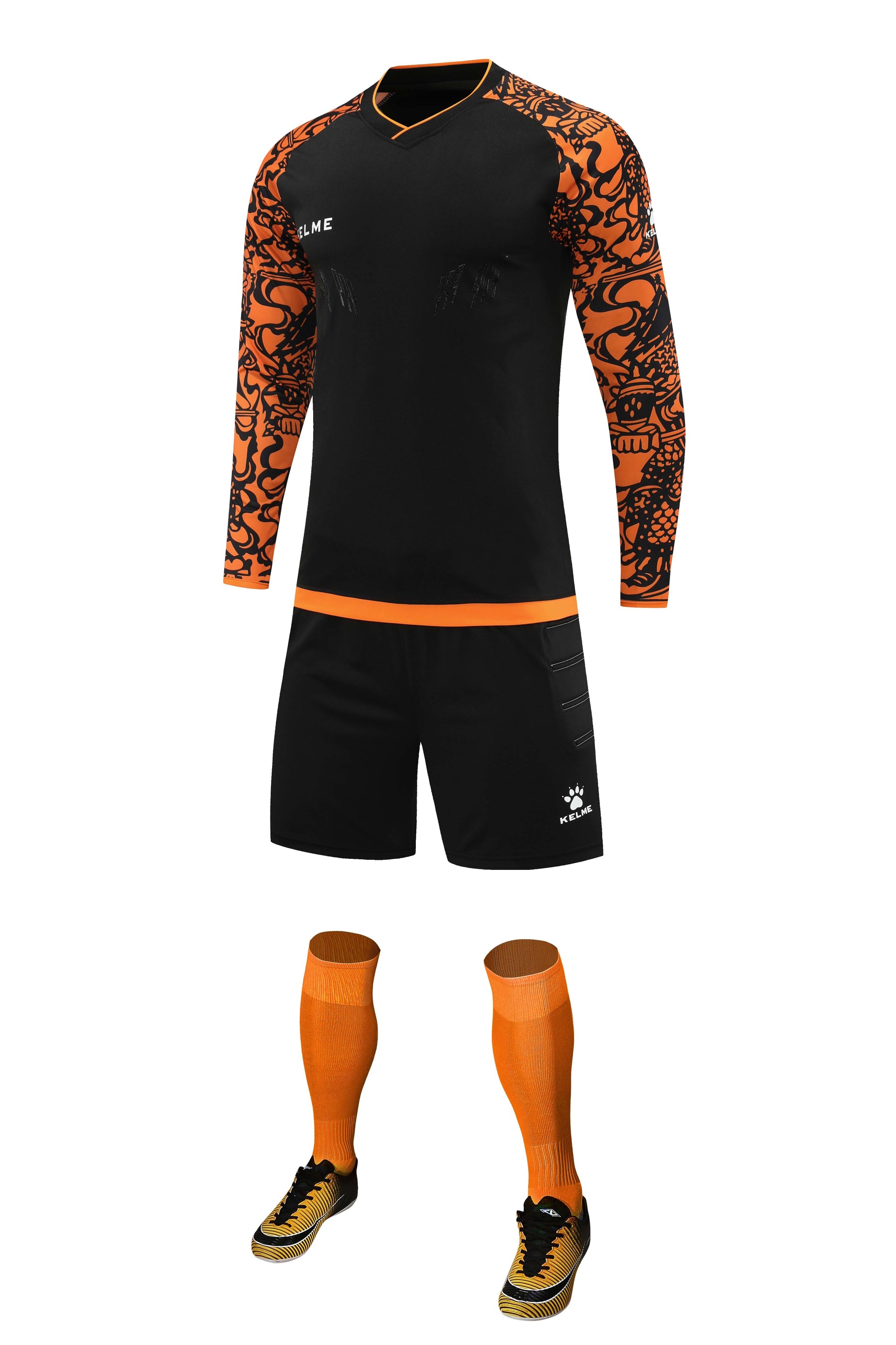 K101 goalkeeper uniform 3XS-4XL four colors (1)