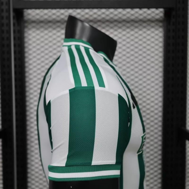 Player Version 26/27 Real Madrid Green & White Stripes Special Edition Jersey