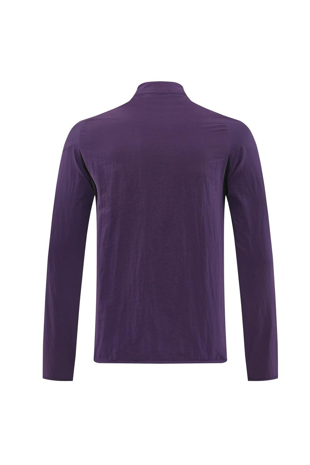 25/26 Manchester United Purple S-2XL Half Zipper Jacket+Long Pants