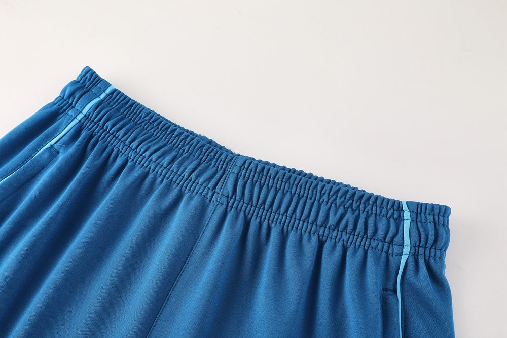 AD09 blue shorts suit S-2XL