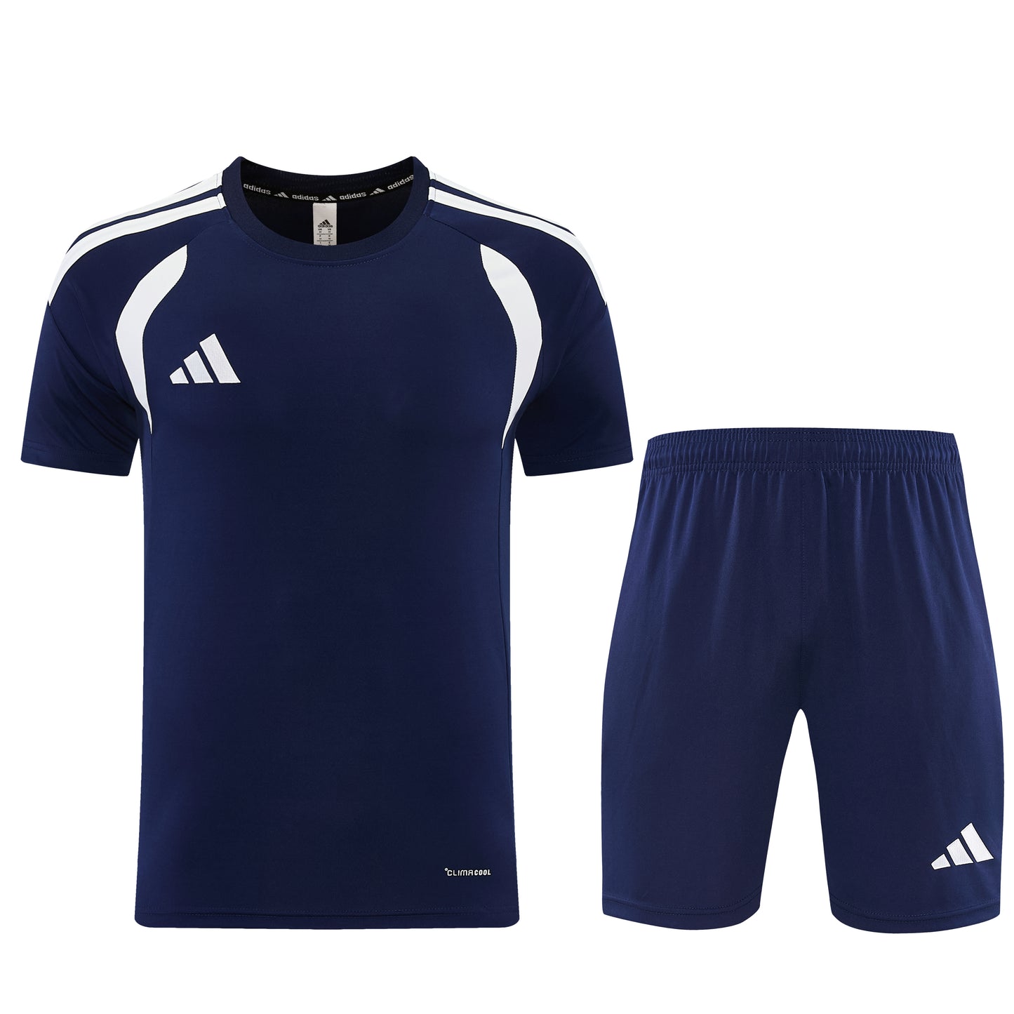 AD14 sapphire blue shorts suit S-2XL