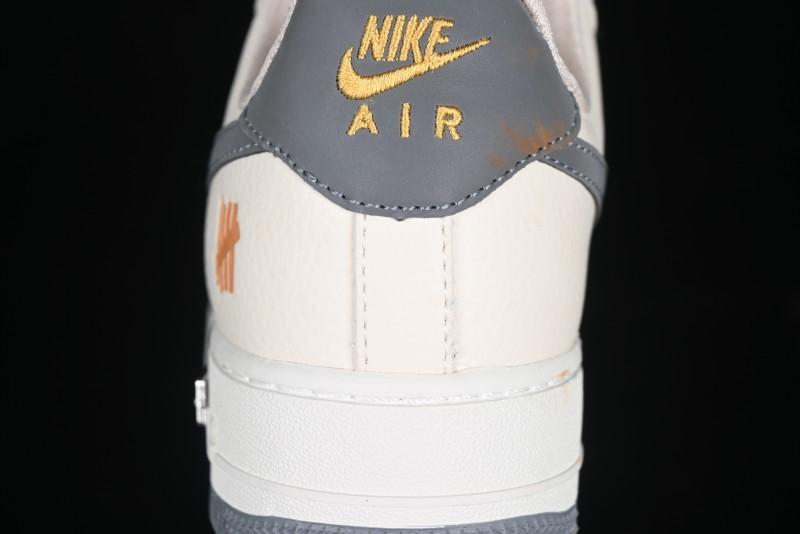 Nike Air Force 1 '07 Low UN Collaboration Beige Grey Metal Tag Casual Sneakers - DF0188-023
