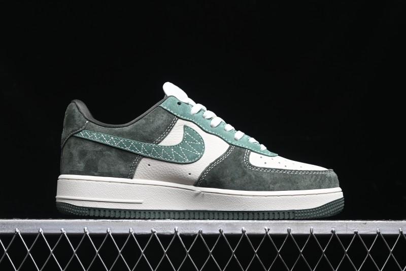 Nike Air Force 1 '07 Low Gucci Collaboration Jade Green Flywire Low-Top Casual Sneakers - KK1988-026