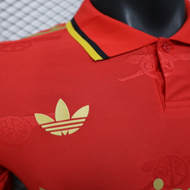 Player Version 25/26 Arsenal Red with Classic Design Jersey