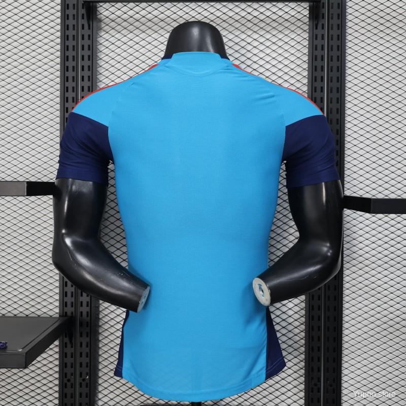 2026 Player Version  Spain  Sky Blue Training Jersey