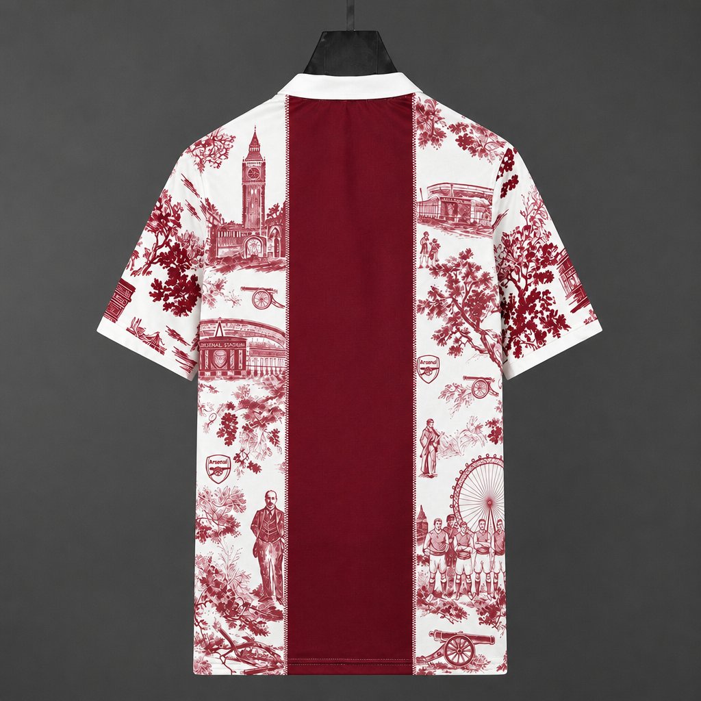 26/27 Arsenal x Dior Red Special Edition Jersey