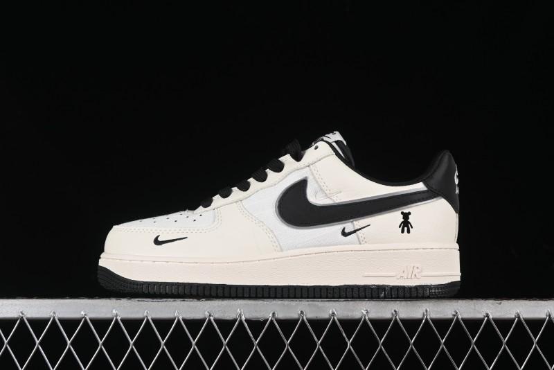 Nike Air Force 1 '07 Low Casual Sneakers with Violent Bear Collaboration - KK1988-006