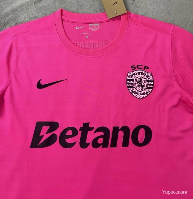 24/25 Sporting Lisbon October Pink Jersey
