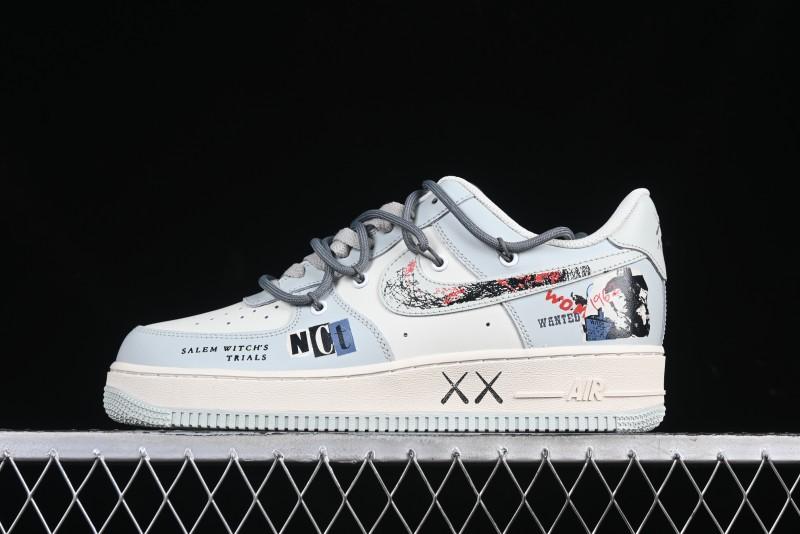 Nike Air Force 1'07 Low "Entertainment Magazine" Casual Sneakers - KS6896-222