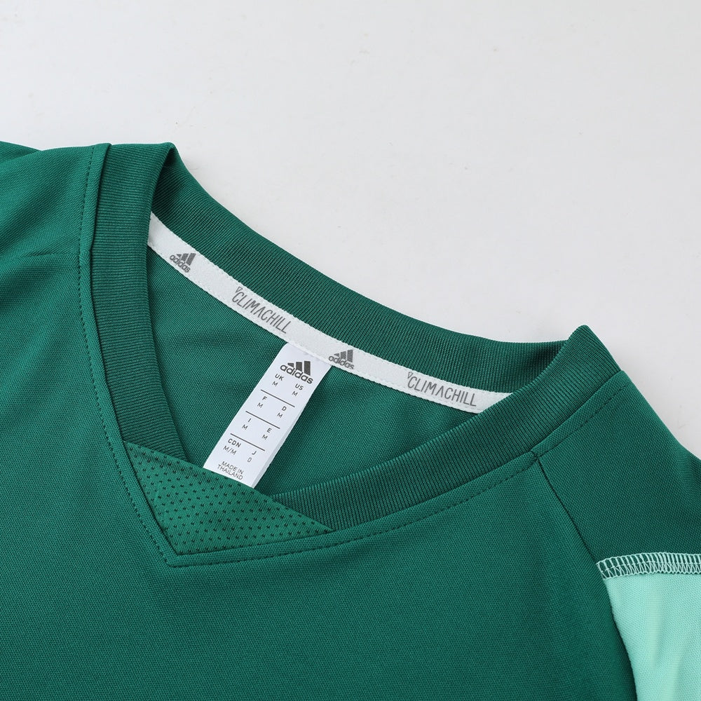 AD03 green shorts suit S-2XL