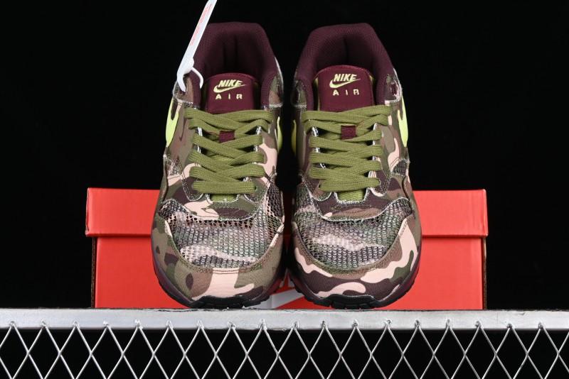 Nike Air Max 1 Retro Running Shoes with Half-Sole Air Cushion - FN8358-200